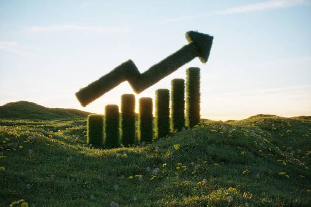 Green finance and ESG investing driving sustainable growth.